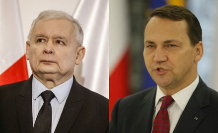 Jarosław Kaczyński, Radosław Sikorski