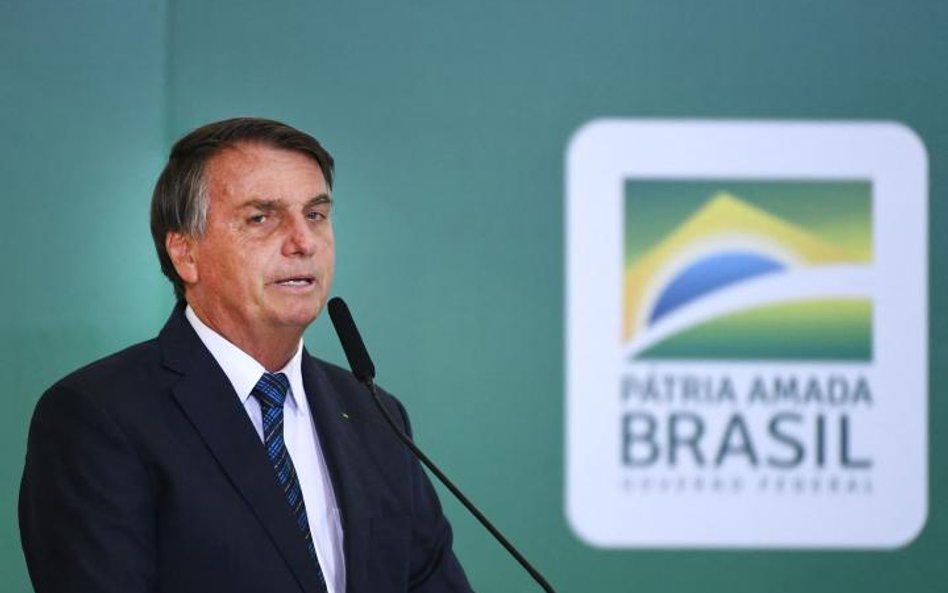 Brazylijski prezydent Jair Bolsonaro sprowokował przecenę na giełdzie.