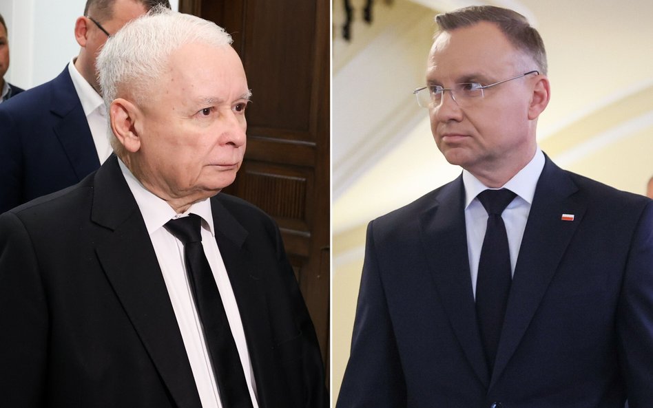 Jarosław Kaczyński i Andrzej Duda