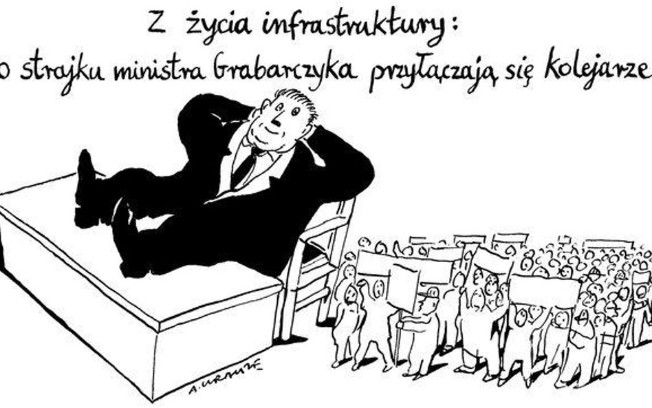 Komentarz rysunkowy. Z życia infrastruktury