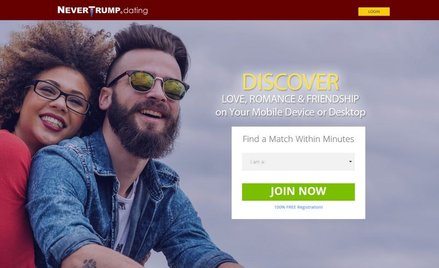 Powstał serwis randkowy dla przeciwników Trumpa