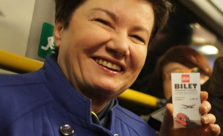 Hanna Gronkiewicz-Waltz o sowieckich symbolach: Rosjanie robią to dla draki