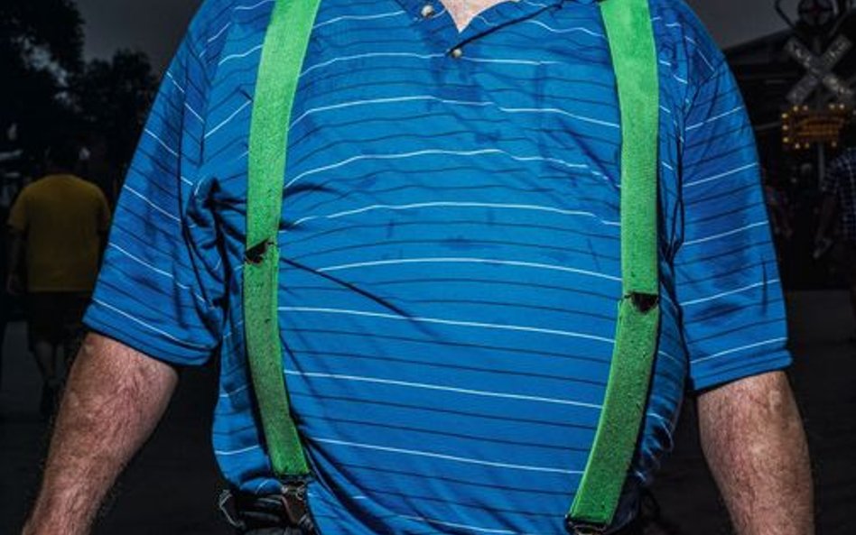 Bruce Gilden - Dawid, Iowa State Fair Des Moines, Iowa, USA