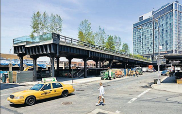High Line – park w Nowym Jorku na wiadukcie kolejki