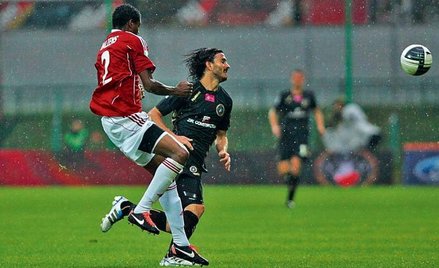 Brazylijczyk Bruno (z prawej) – drugi gol w drugim meczu Polonii w tym sezonie