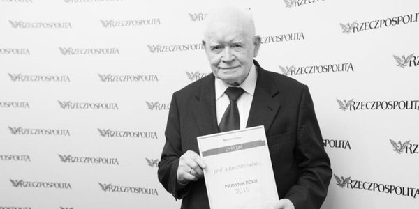 Nie żyje prof. Adam Strzembosz