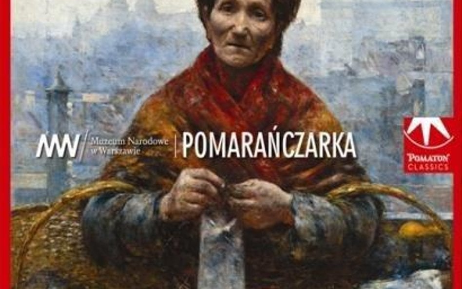 Pomarańczarka na okładce