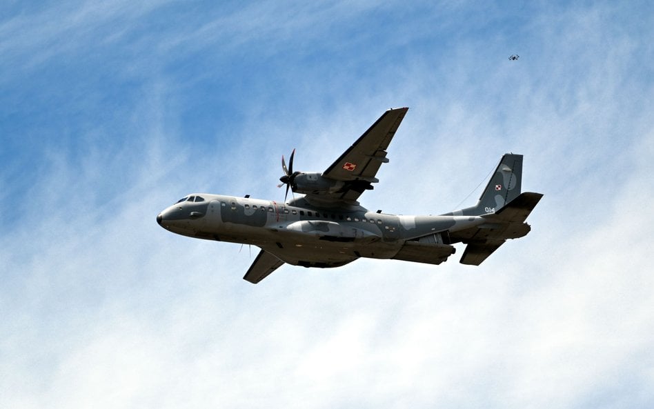 Samolot transportowy CASA C-295 z 8. Bazy Lotnictwa Transportowego