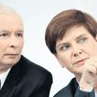Jarosław Kaczyński i Beata Szydło