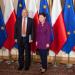 Sekretarz generalny OECD Angel Gurria spotkał się w piątek z szefową polskiego rządu Beatą Szydło