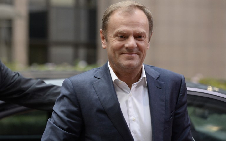 Przewodniczący Rady Europejskiej Donald Tusk