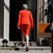 Premier Wielkiej Brytanii Theresa May po ogłoszeniu decyzji o rezygnacji