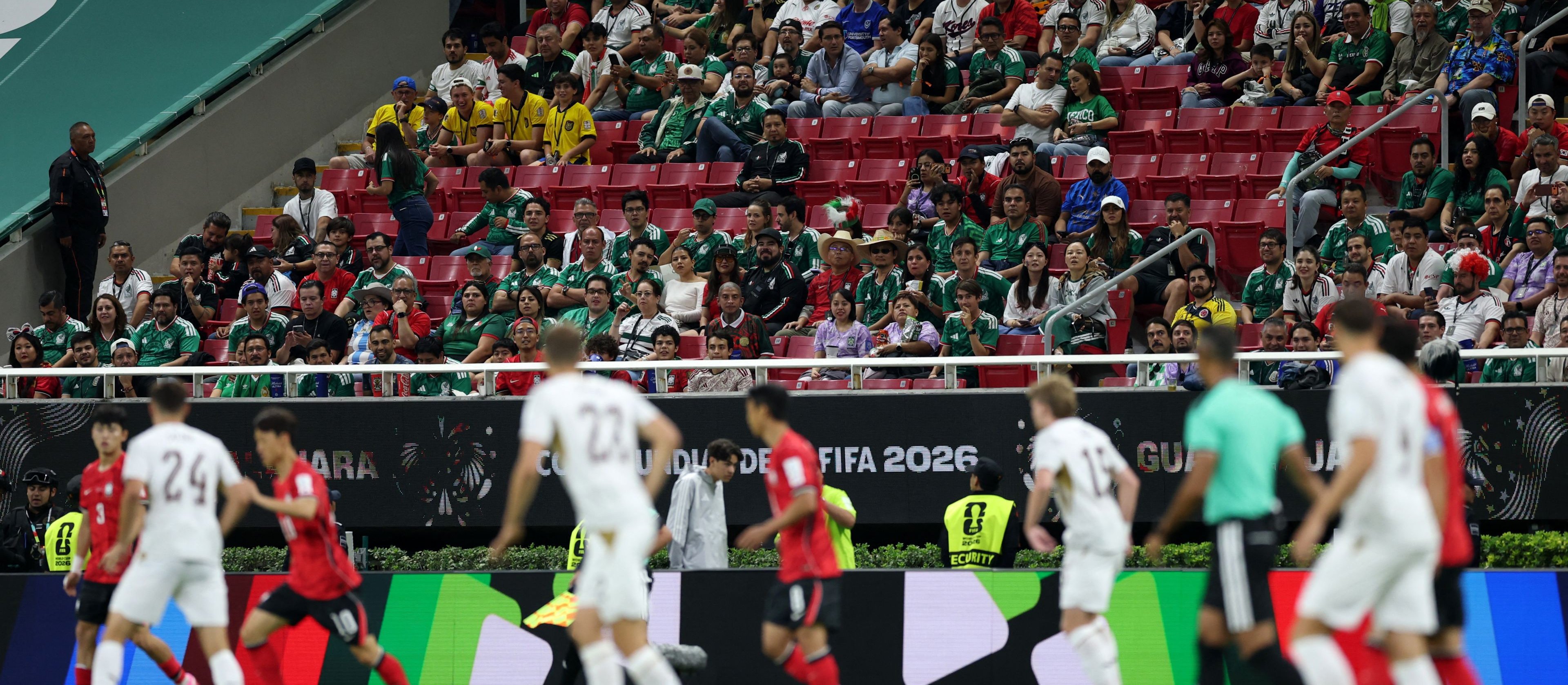 Mundial 2026. Bilety za drogie? Na meczu Korea Południowa-Czechy nie było kompletu