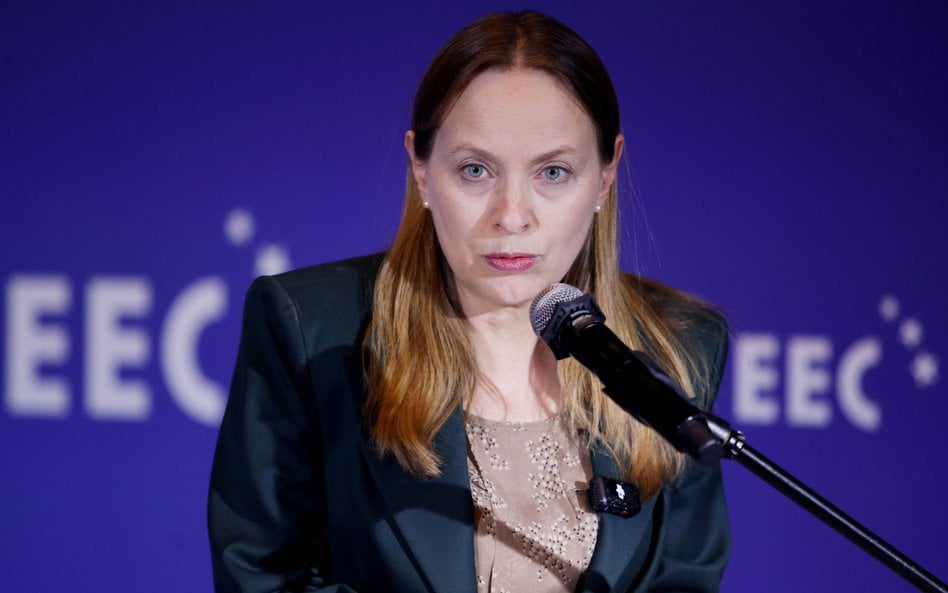 Minister funduszy i polityki regionalnej Katarzyna Pełczyńska-Nałęcz podczas Europejskiego Kongresu 