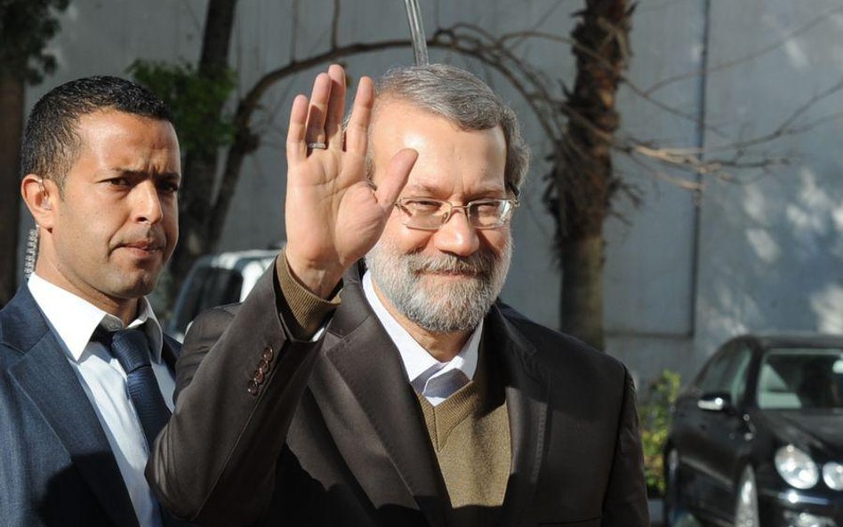 Przewodniczący parlamentu Iranu Ali Larijani