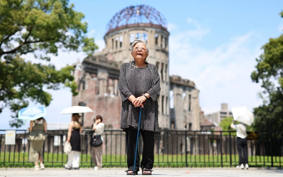 Koko Tanimoto – jedna z ocalałych. W czasie wybuchu bomby atomowej w Hiroszimie miała osiem miesięcy