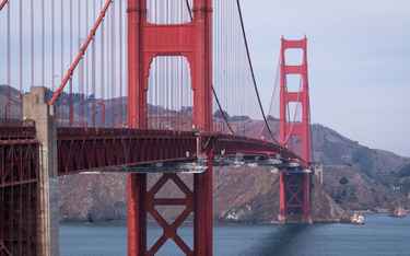 Słynny most Golden Gate w San Francisco, gdzie ma siedzibę startup Filipa Kozery