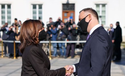 Kamala Harris w Warszawie: Stoimy razem przy Ukrainie
