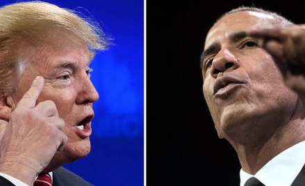 Donald Trump i Barack Obama