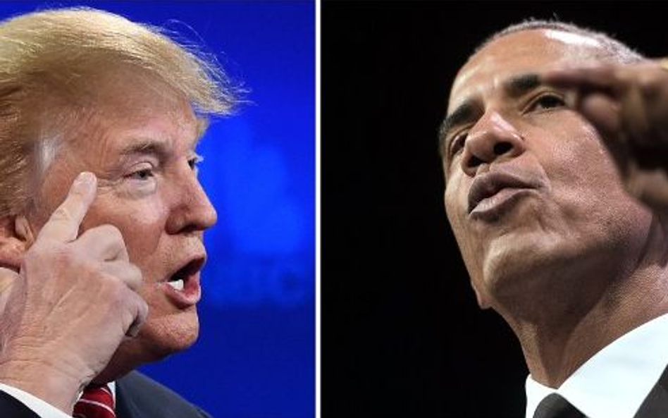 Donald Trump i Barack Obama