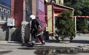 Dziewięć ofiar pożaru hotelu w Odessie