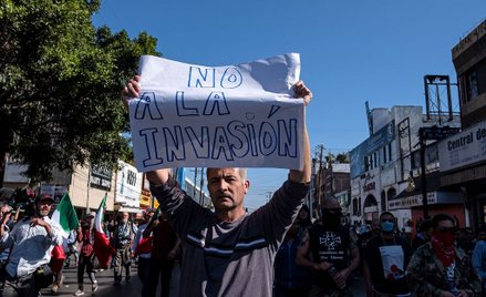 "Nie chcemy ich tu". Meksykanie przeciw imigrantom