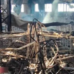 Zbombardowany przez Rosjan obóz jeniecki w Ołeniwce