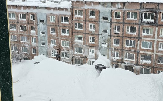 Pietropawłowsk‑Kamczacki pod śniegiem