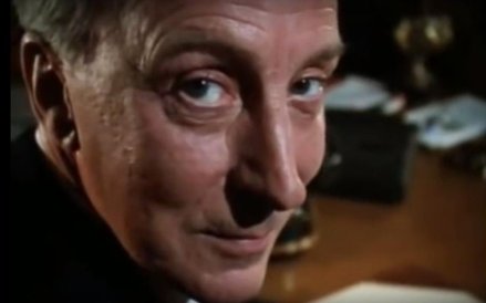 Ian Richardson jako Francis Urquhart w serialu BBC "House of Cards"