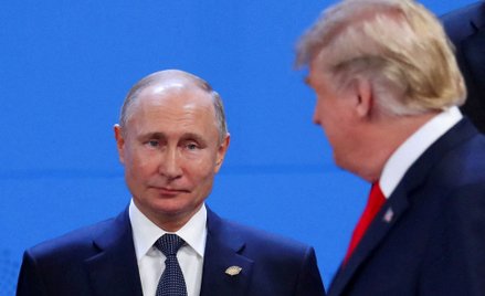 Władimir Putin i Donald Trump w czasie szczytu G20 w Argentynie