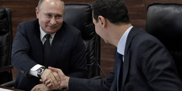 Baszar Asad spłaca dług za uratowanie jego reżimu przez Władimira Putina
