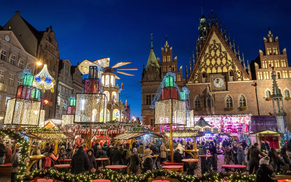 Jarmark Bożonarodzeniowy na wrocławskim Rynku