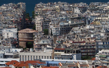 Saloniki mają bardzo gęstą zabudowę