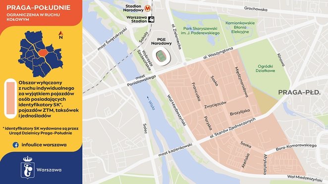 Mapa utrudnień w ruchu