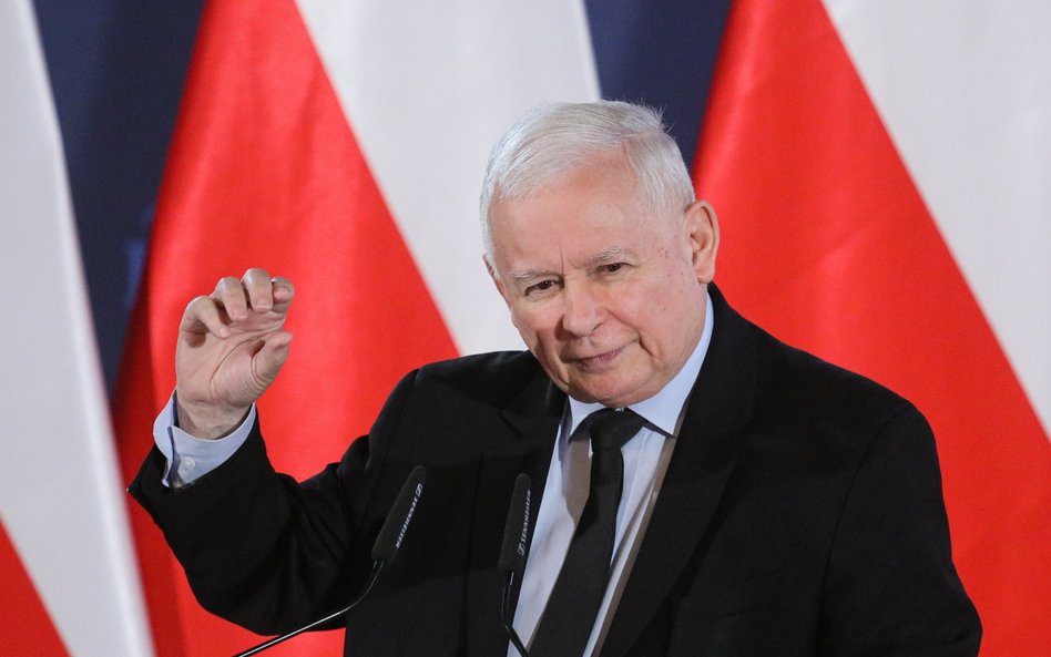 Prezes PiS Jarosław Kaczyński