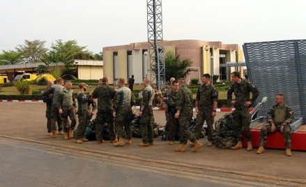 Powrót polskich żołnierzy z misji w RSA.