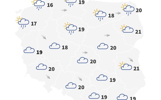 Prognoza pogody na środę 12 czerwca