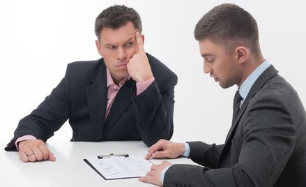 W rozmowie z pracownikiem też można popełnić błędy