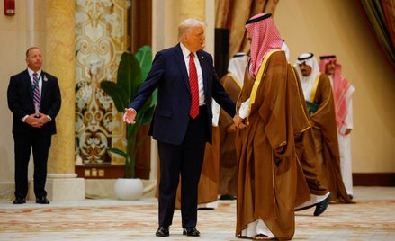Donald Trump i książę Muhammad ibn Salman