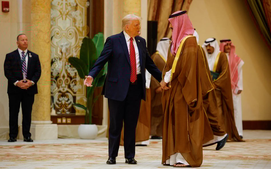 Donald Trump i książę Muhammad ibn Salman