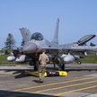 Dania używa 30 myśliwców F-16 (na zdjęciu baza lotnicza w pobliżu Vojens)