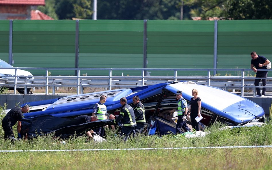 Wypadek polskiego autokaru w Chorwacji: Zmarł drugi kierowca