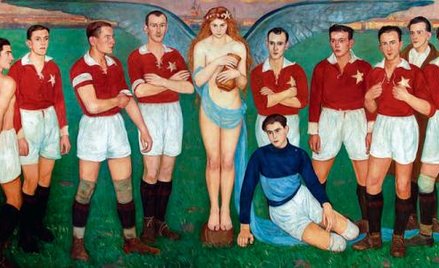 Vlastimil Hoffman, „Wisła”, 1927, olej na płótnie, ze zbiorów Muzeum Sportu i Turystyki w Warszawie