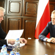 Premier Donald Tusk i minister sprawiedliwości Jarosław Gowin.