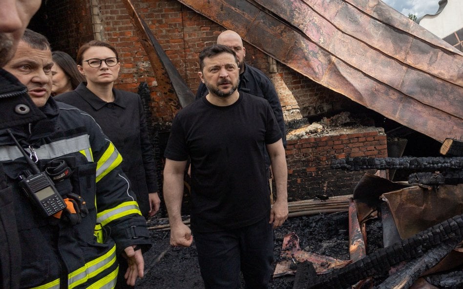 Wołodymyr Zełenski w Ławrze Peczerskiej
