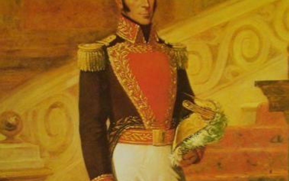 Simon Bolivar, mal. Martin Tovar y Tovar, 1883 r.