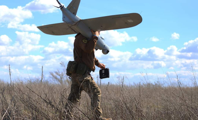 Ukraiński operator drona