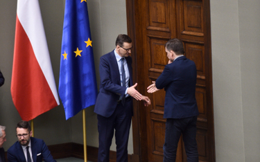 Mateusz Morawiecki i Zbigniew Ziobro chcą szybiego zakończenia sporu rządu z Komisją Europejską