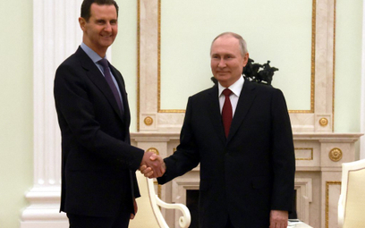 Baszar Asad i Władimir Putin