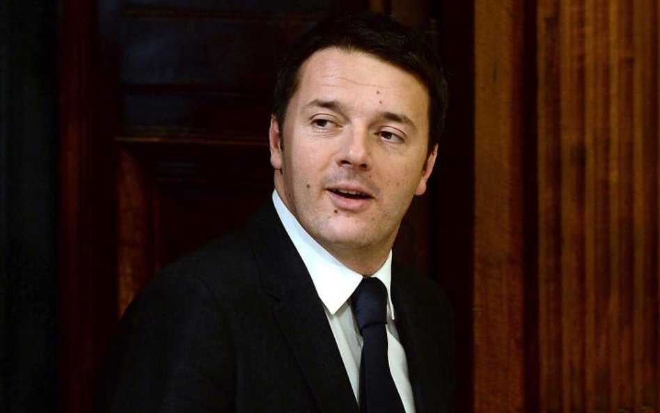 Premier Matteo Renzi